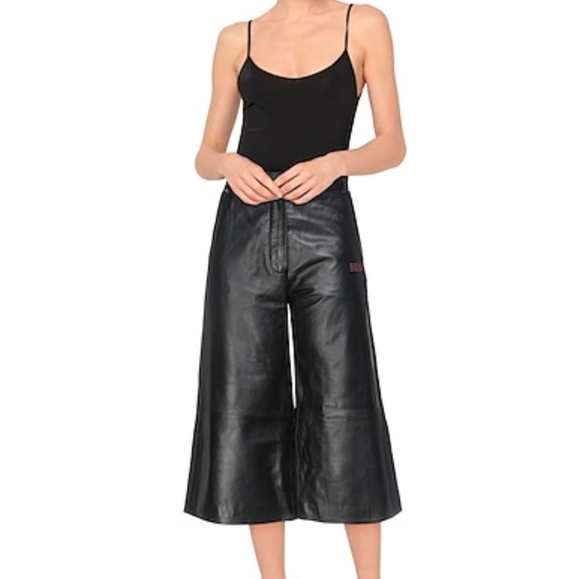 OFF-WHITE Leather Pants - Picture 2 of 6